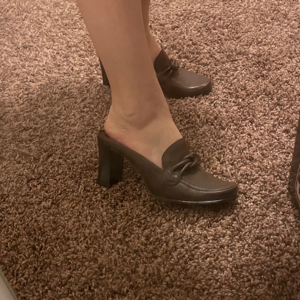 Franco Sarto mule heels